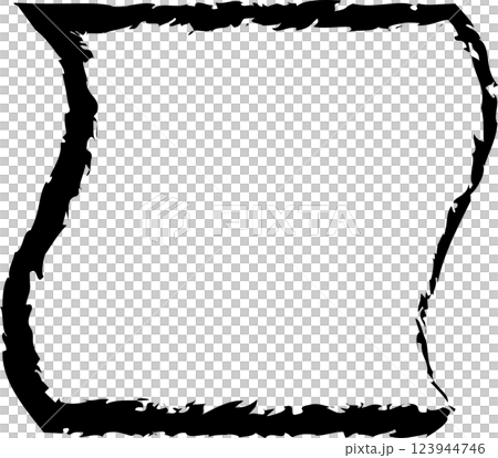 Brush square shape. Geometric design Brush square shape. Geometric design 123944746