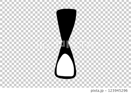 砂時計のイラスト 123945296
