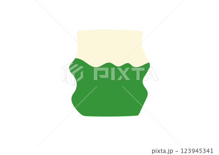 湯呑み茶碗のイラスト 123945341