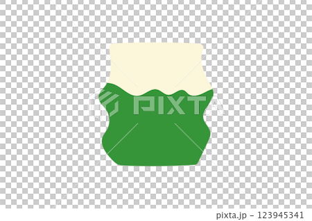 湯呑み茶碗のイラスト 123945341