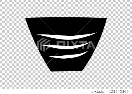 Illustration of a teacup 123945363