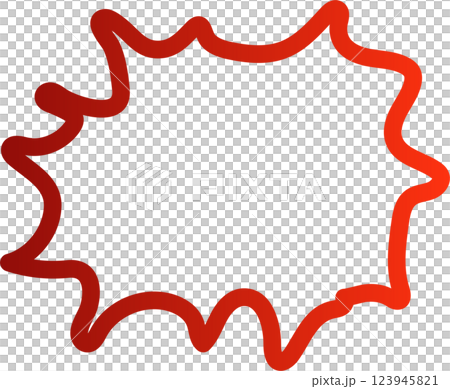 Collection speech bubbles red line, chat, dialogue Collection speech bubbles red line, chat, dialogue 123945821