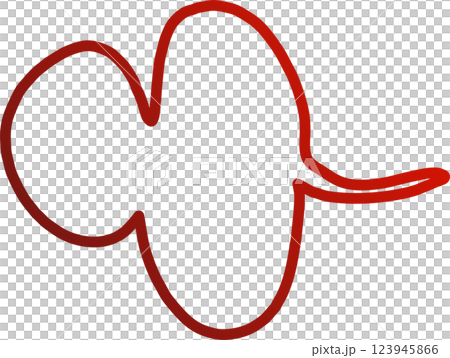 Collection speech bubbles red line, chat, dialogue Collection speech bubbles red line, chat, dialogue 123945866
