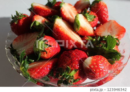 いちご　　　　　▼・▼・・▼・strawberry・▼・・▼・▼ 123946342