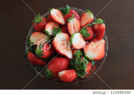 いちご ▼・▼・・▼・strawberry・▼・・▼・▼ いちご ▼・▼・・▼・strawberry・▼・・▼・▼ 123946390