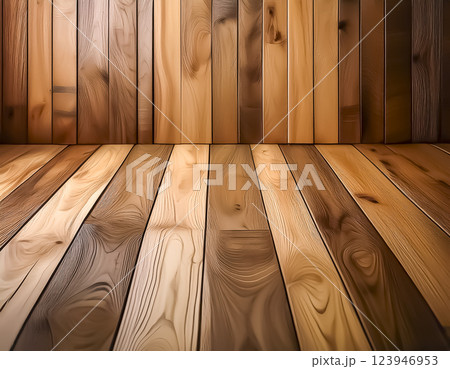 木の板の背景画像のイメージ素材 木の板の背景画像のイメージ素材 123946953