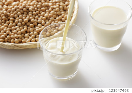 豆乳 123947498