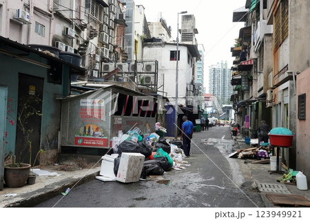 クアラルンプール 路地裏 クアラルンプール 路地裏 123949921