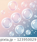 泡の模様 123950029