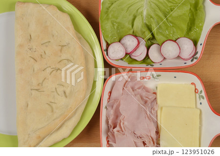 Sendwich preparation Sendwich preparation 123951026