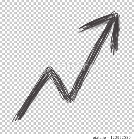 Hand drawing arrow symbol icon for decorate 123952580