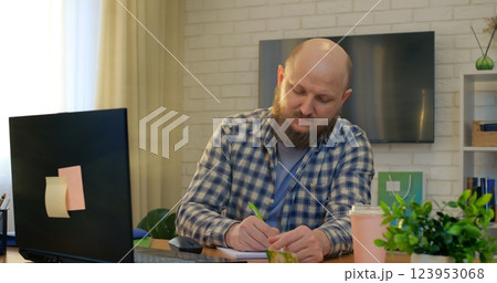 Man embracing contemporary business lifestyle, lifestyle choices reflecting modern trends, lifestyle enhancing professional, lifestyle key to personal branding, ideal for business-related content 123953068