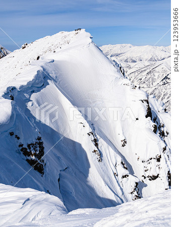 厳冬の谷川岳・オキの耳（雪山登山） 123953666