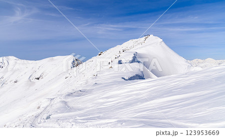 厳冬の谷川岳・オキの耳(雪山登山) 厳冬の谷川岳・オキの耳(雪山登山) 123953669