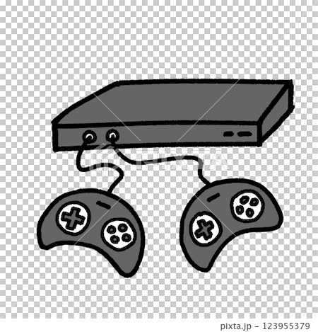 Game console and controller 123955379