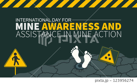 International Mine Awareness Day, A Step Toward a Safer World International Mine Awareness Day, A Step Toward a Safer World 123956274