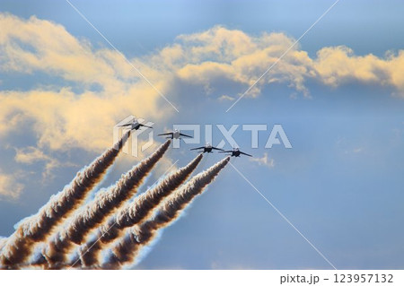 この技術が日本の空を護る… 美しい編隊飛行を魅せるブルーインパルス 123957132