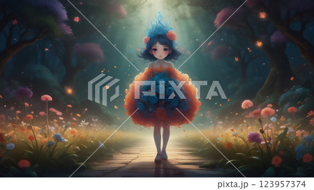 異世界の少女 123957374