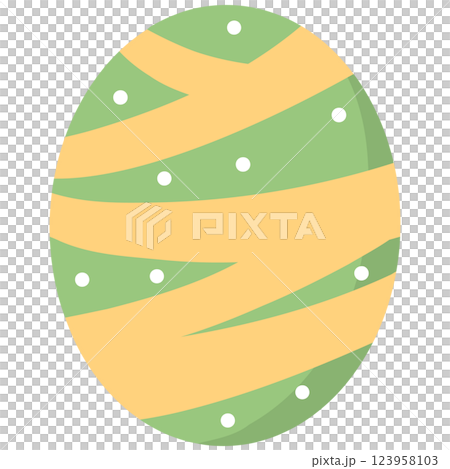 Easter Egg cute pattern Illustration 123958103