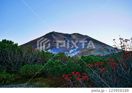 旭岳の風景 123958189