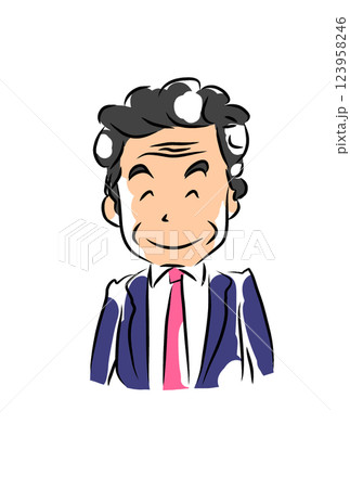 格好いいシニア 123958246