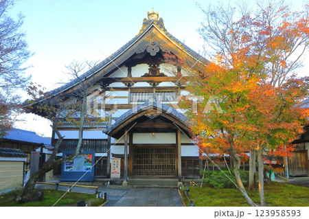 秋の高台寺(京都市) 秋の高台寺(京都市) 123958593
