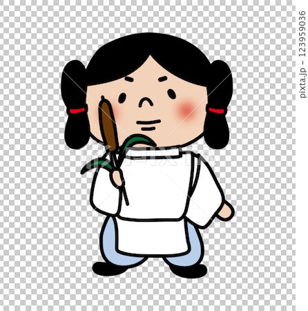 ガマの穂を持つ大国主 123959036