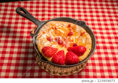 ダッジベイビー　Dutch baby pancake（German pancake） 123959073