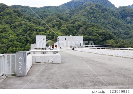 八ッ場ダム 八ッ場あがつま湖 八ッ場ダム 八ッ場あがつま湖 123959932