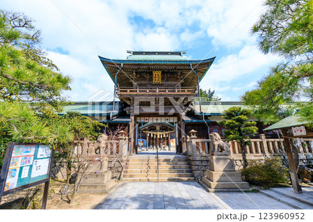 春の彦島八幡宮 山口県下関市 春の彦島八幡宮 山口県下関市 123960952