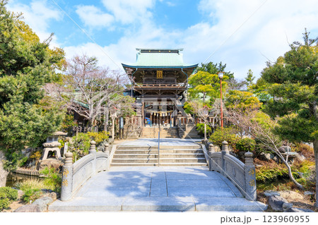 春の彦島八幡宮 山口県下関市 春の彦島八幡宮 山口県下関市 123960955
