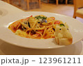 かわいいパスタ 123961211
