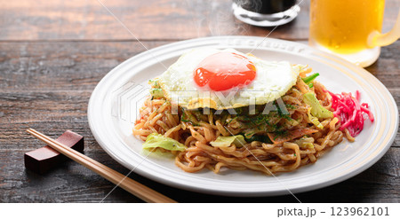 焼きそば ( ソース焼きそば ) イメージ 123962101