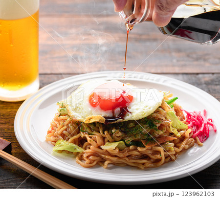 焼きそば ( ソース焼きそば ) イメージ 123962103
