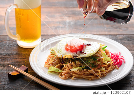 焼きそば ( ソース焼きそば ) イメージ 123962107
