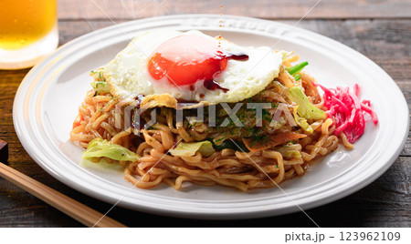 焼きそば ( ソース焼きそば ) イメージ 123962109