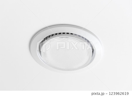 Ceiling light closeup 123962619