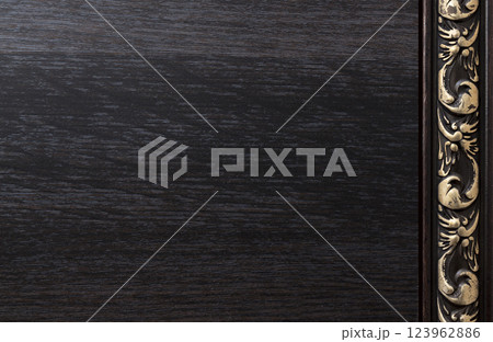 Background with dark wood texture 123962886