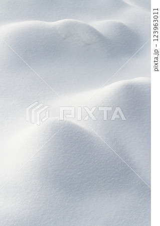 Bizarre shape snow 123963011
