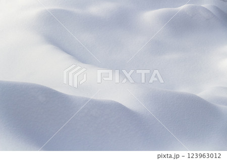 Bizarre shape snow 123963012