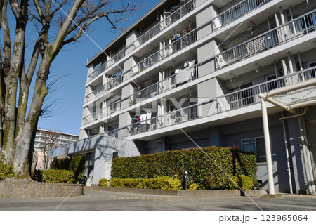 昭和の公団団地の外観04 123965064