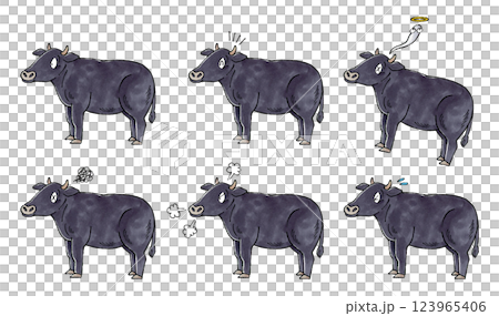 黑牛套裝 123965406