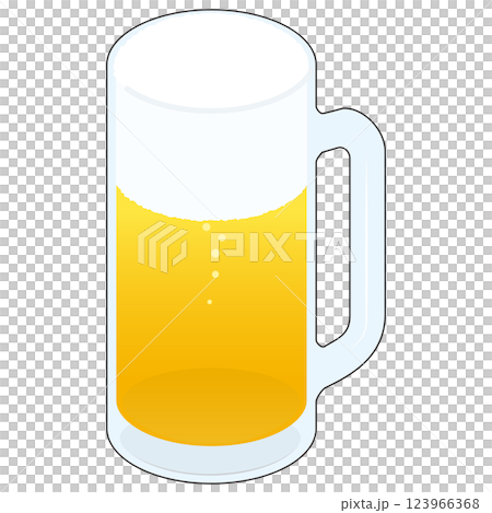 大杯啤酒 123966368