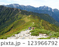 鹿島槍ヶ岳登山から見える風景 123966792