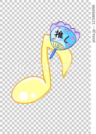 帶風扇的音符 帶風扇的音符 123966996