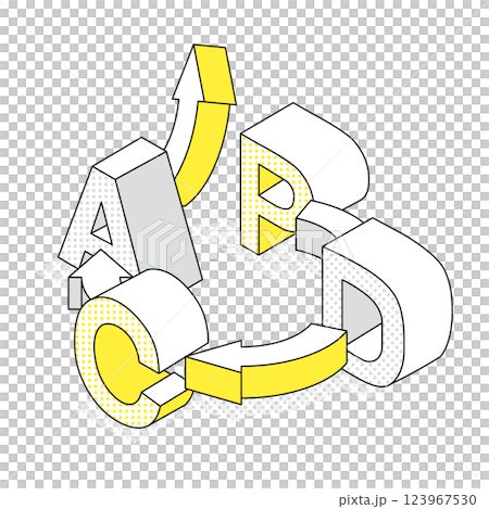 業務簡單 PDCA 等距 123967530