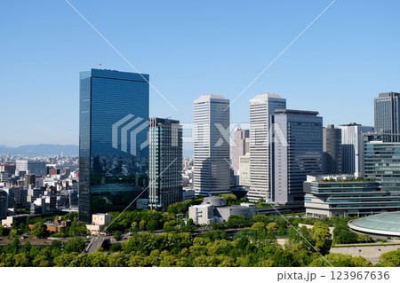 大阪府大阪市中央区_大阪城天守から北東側風景2_2024年5月 大阪府大阪市中央区_大阪城天守から北東側風景2_2024年5月 123967636