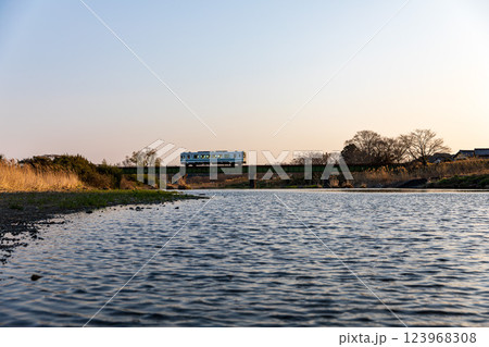 静岡県掛川市幡鎌　天竜浜名湖鉄道と沿線の風景 123968308