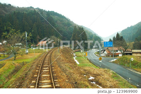 木次線からの車窓風景　（日登駅ー下久野駅間） 123969900