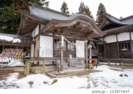 星神社の浮霊前角社の風景(岡山市) 星神社の浮霊前角社の風景(岡山市) 123971647